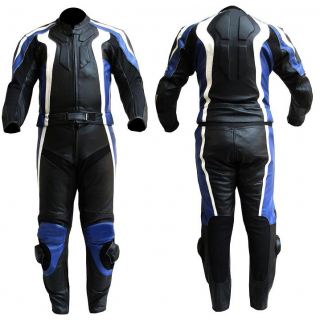 Motorbike leather suits 2 piece